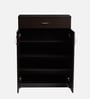 Tower Shoe Cabinet in Wenge Finish
