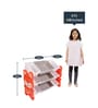 Tomato Plastic Toy Organizer in Red Colour