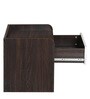Toya Night Stand in Oak & Walnut Finish
