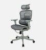 Toya High Back Ergonomic Chair with 3D Armrests, Adjustable Headrest and Automatic tilt Feature
