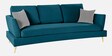 Trento Fabric 3 Seater Sofa in Blue Colour