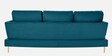 Trento Fabric 3 Seater Sofa in Blue Colour