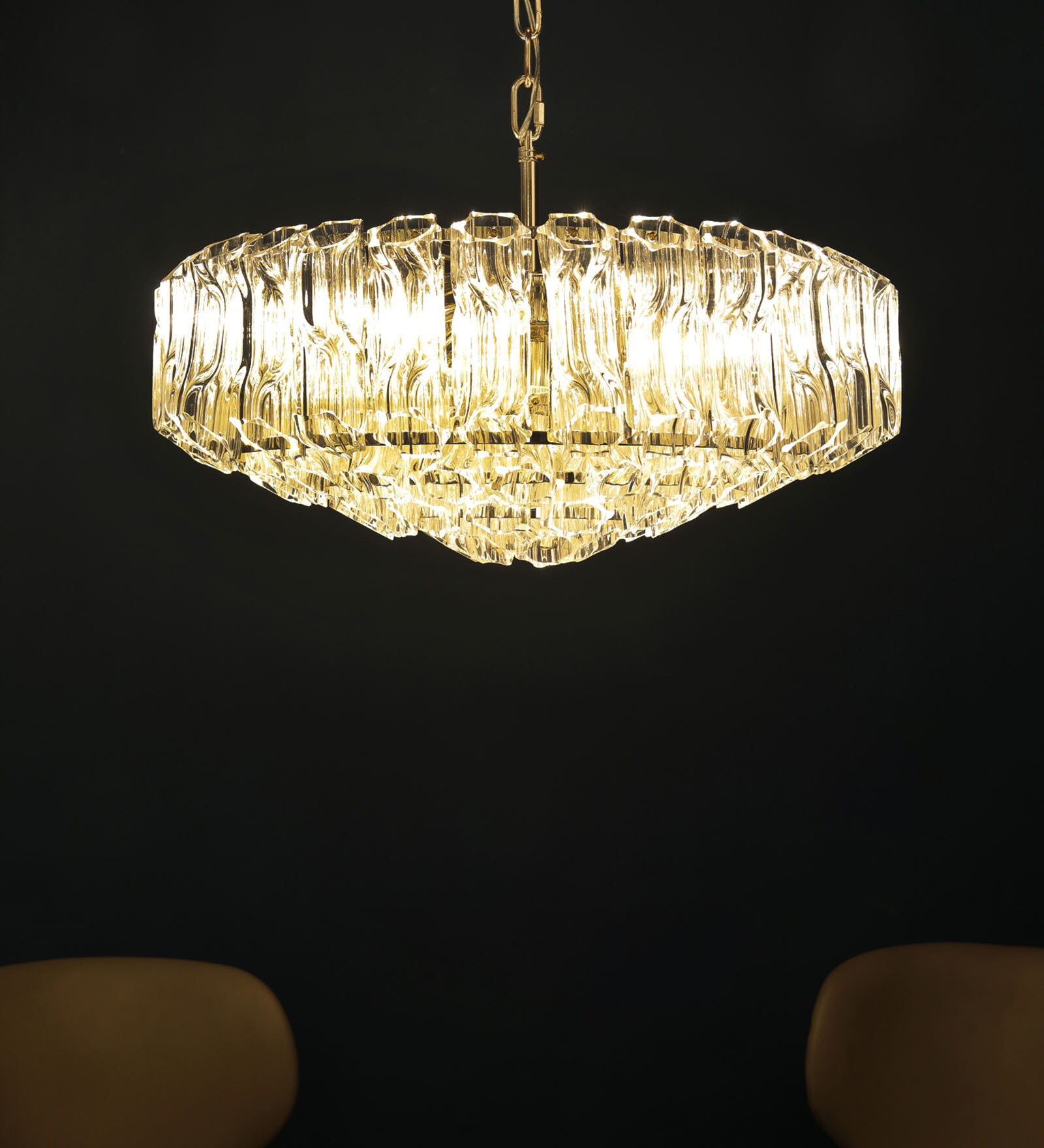 Transparent Crystal Chandelier
