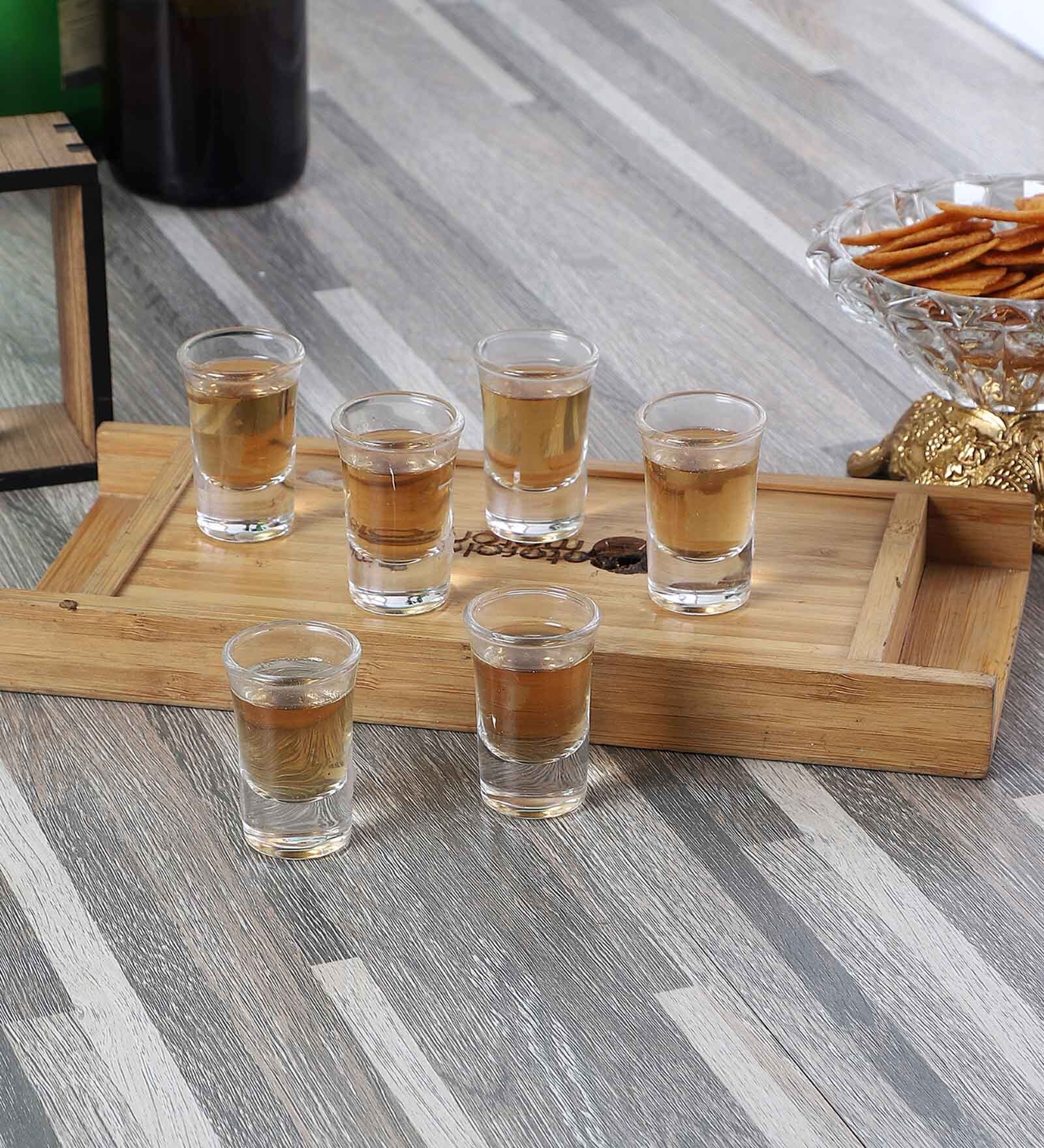 Tequila Shot Clear Glass Set of 6