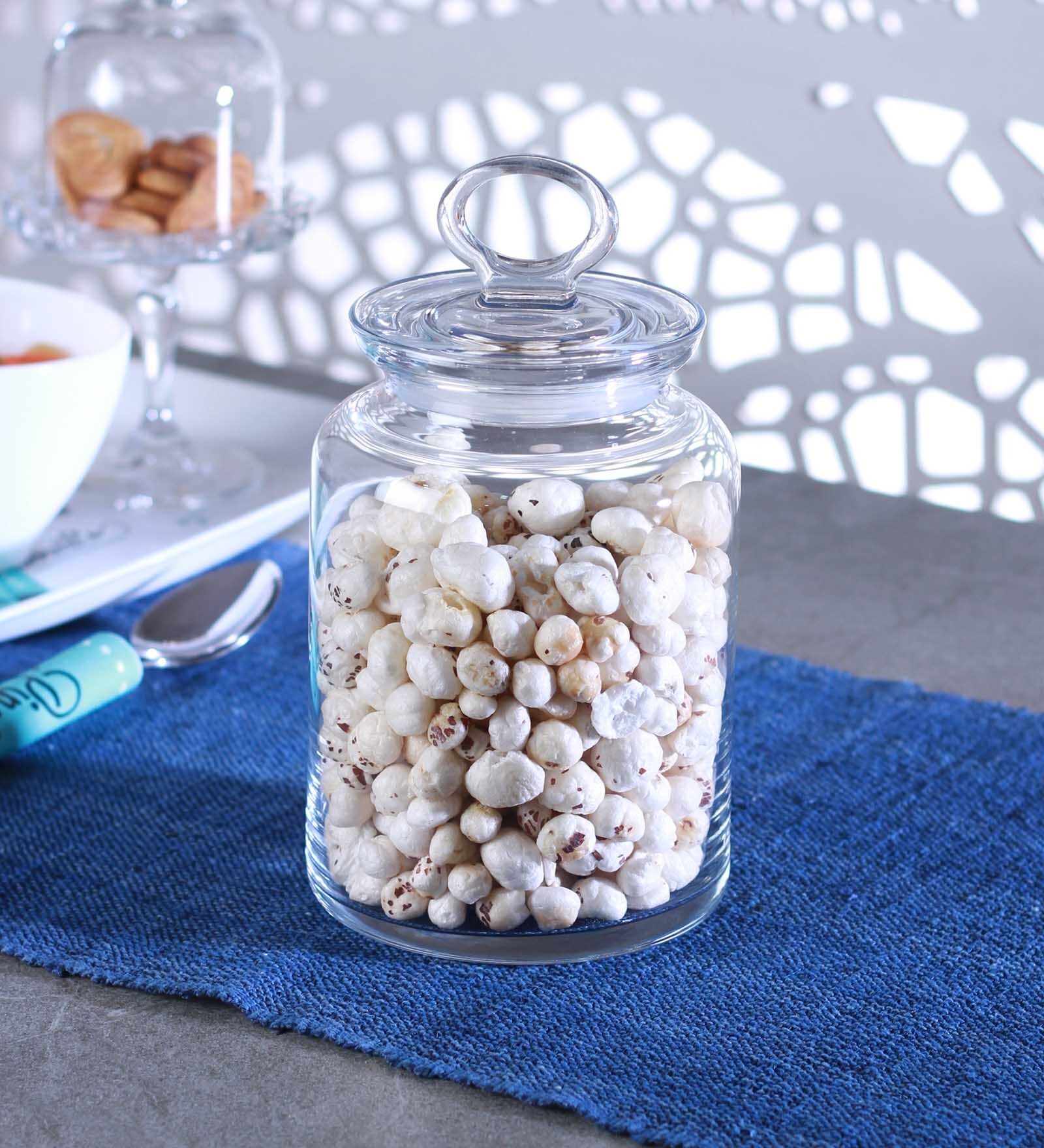 Cleary Glass Jar Container
