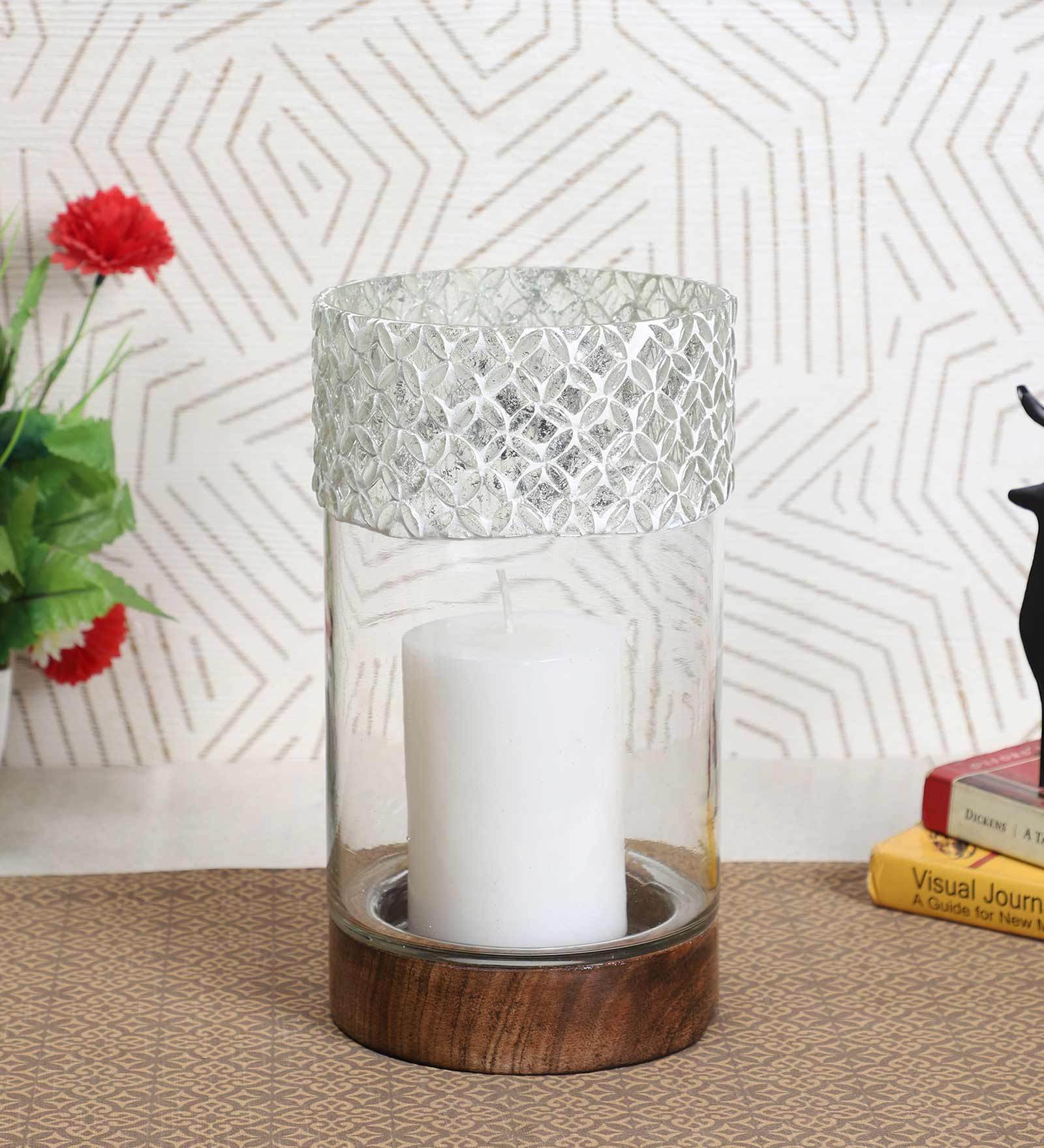 Buy Transparent Metal Table Candle Holder by Global Glory at 10 OFF by Global Glory Pepperfry