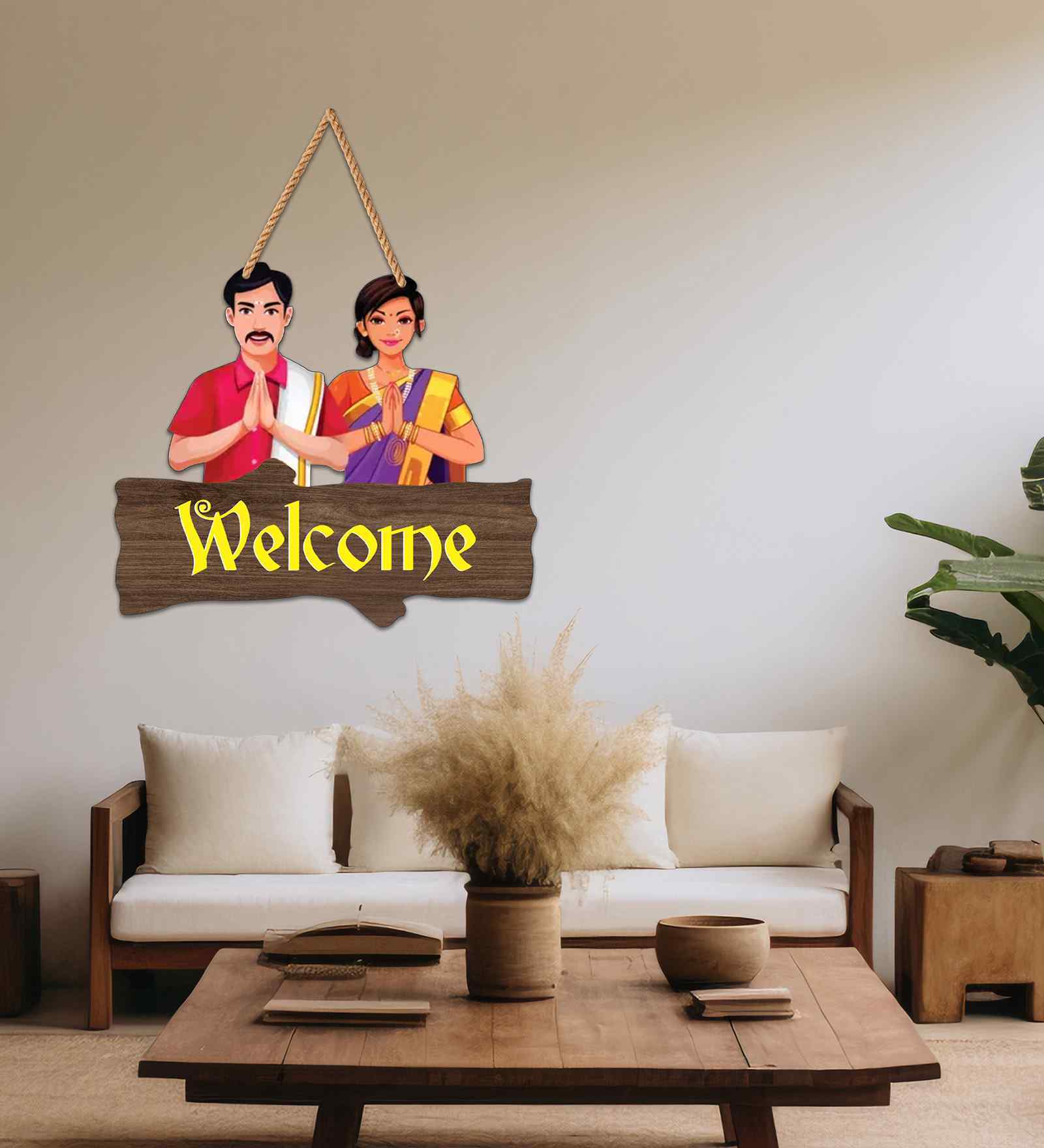 Traditional Welcome Plaque