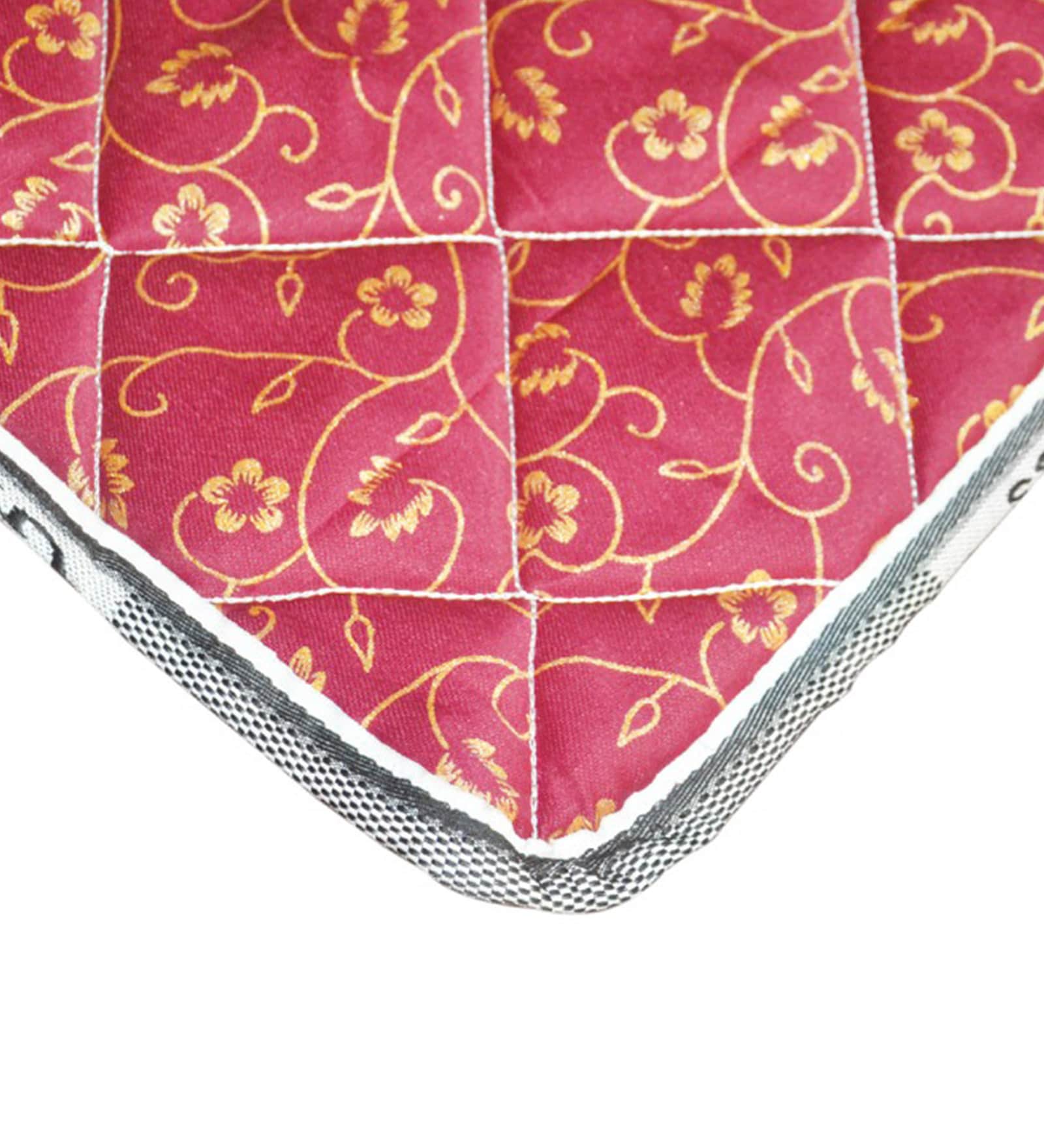 Travel Mate 1 Inch PU Foam (72x36) In Maroon Colour Single Folding Mattress