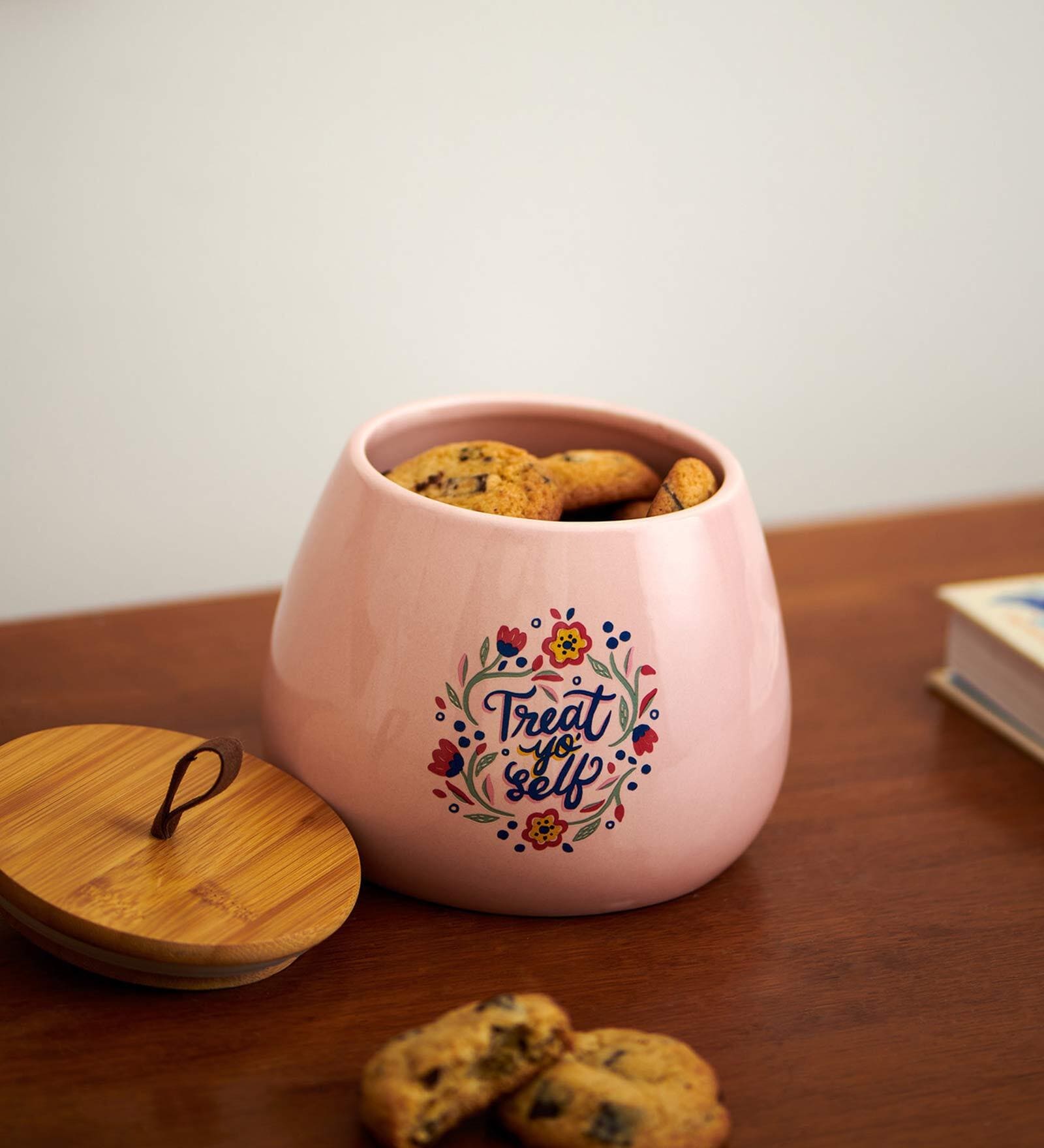Treat Your Self Pink Mason Jar