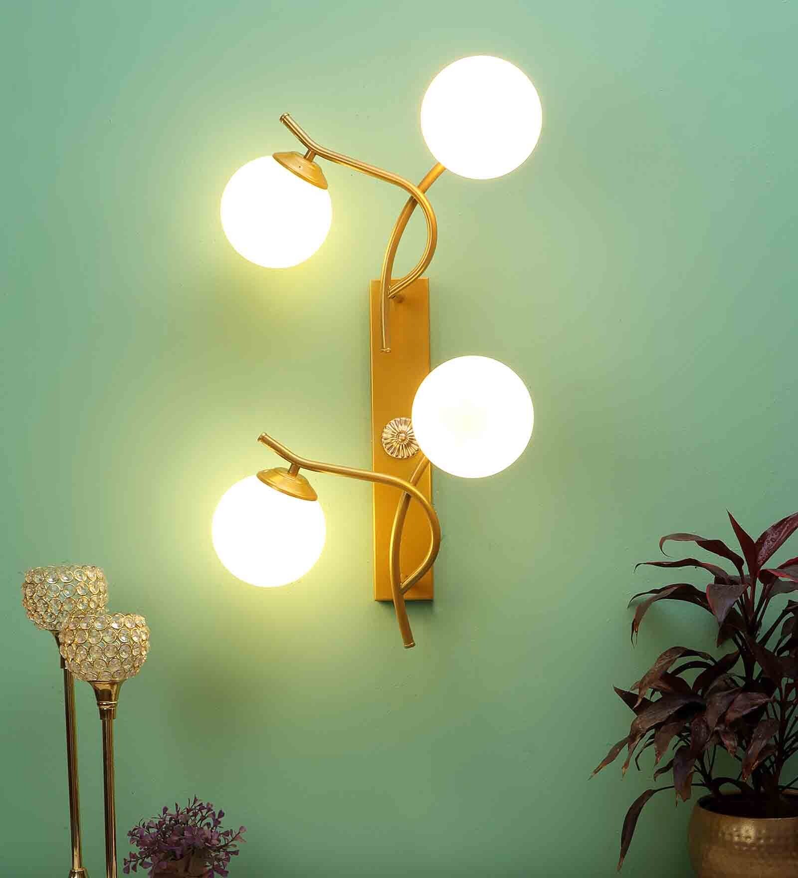 Tree Metal Novelty Wall Light (Gold) Tree Metal Novelty Wall Light (Gold)