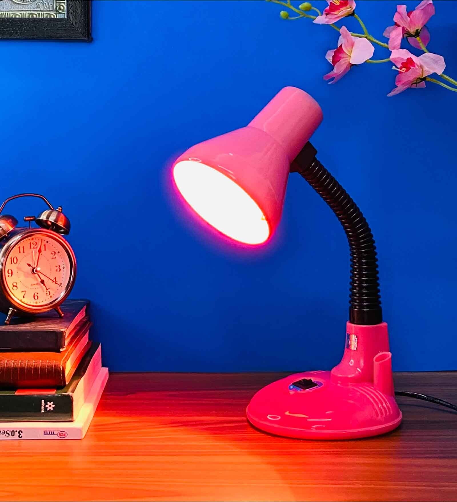 Trendy Pink Study Lamp