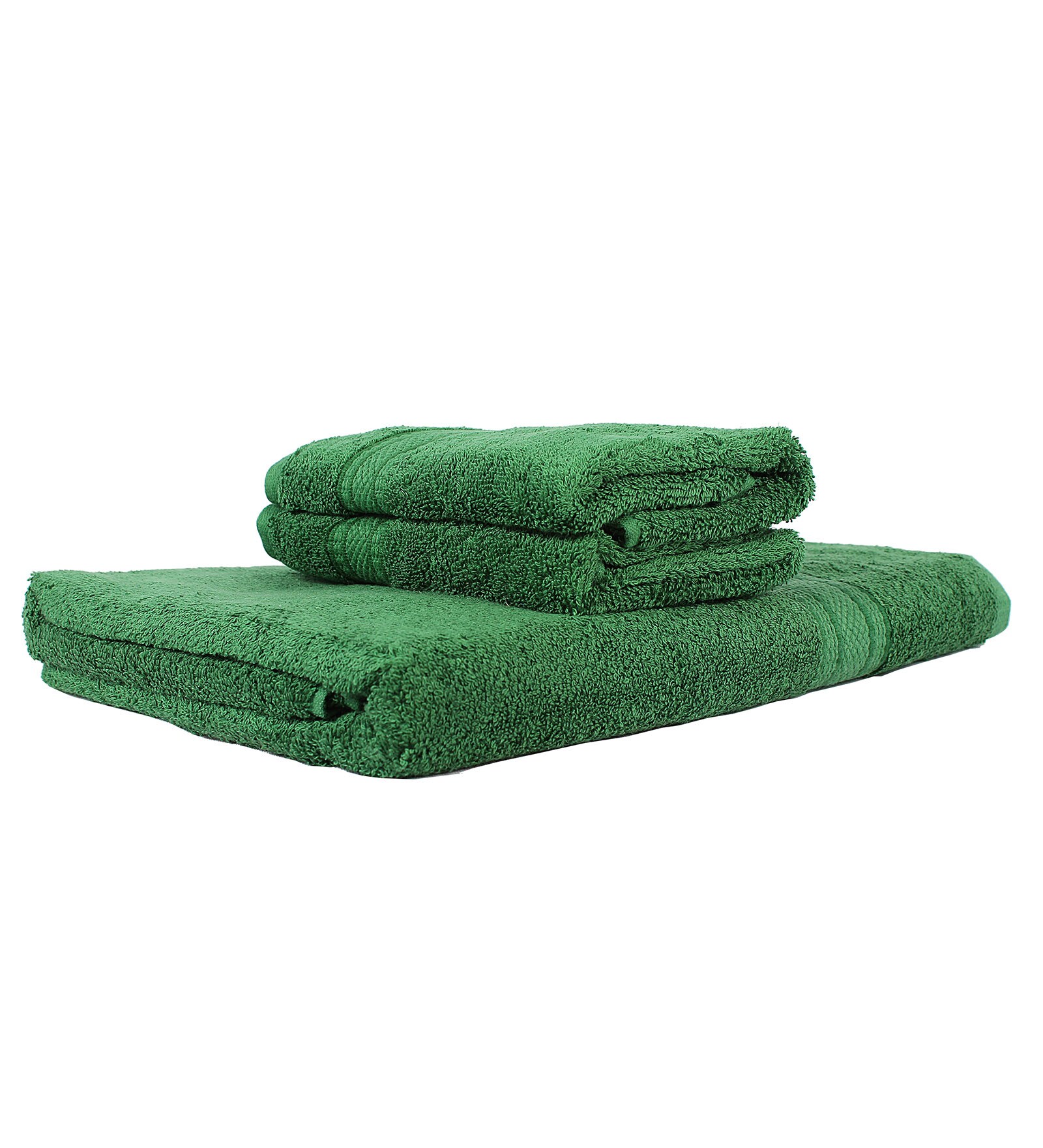 Buy Trident Green Cotton Towel Set of 3 Online Towel Sets Towel