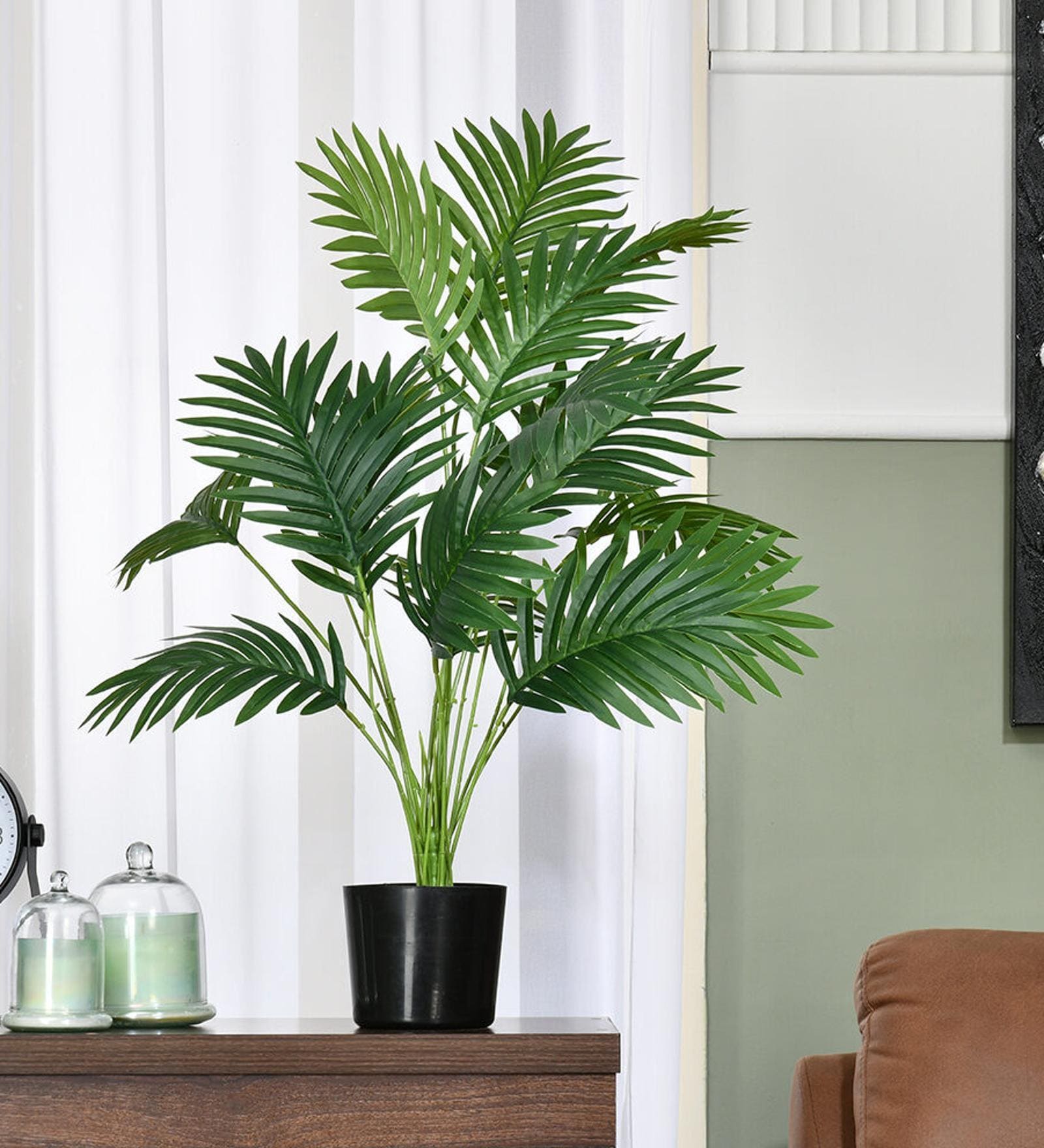 Buy Tropicana Palm Green Plastic Artificial Plant With Pot at 20% OFF ...