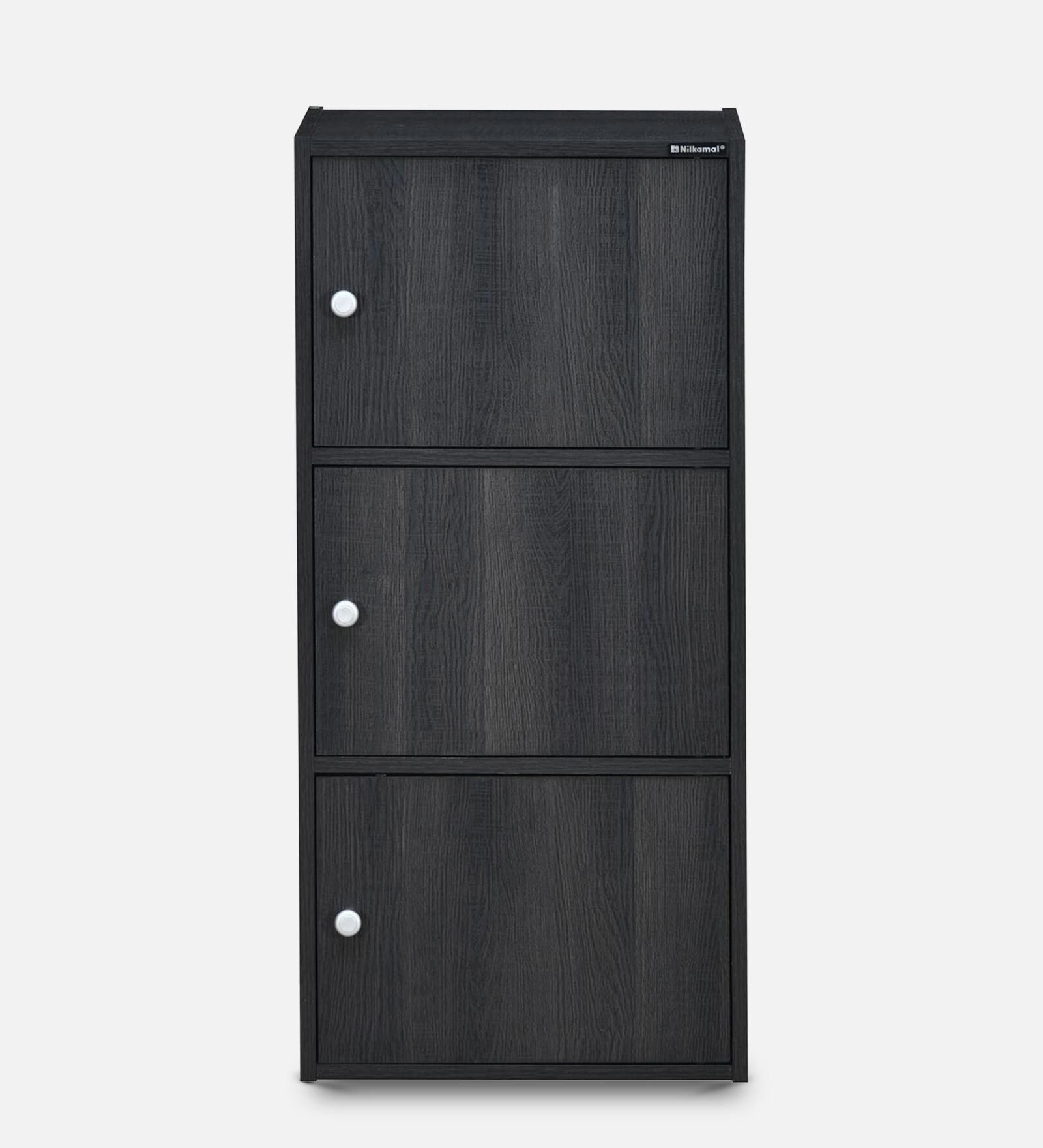 Buy Troy Book Shelf in Light Charcoal Grey Colour at 33 OFF by