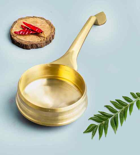 Bronze Tadka Pan 250ml with 11.2cm Long Handle