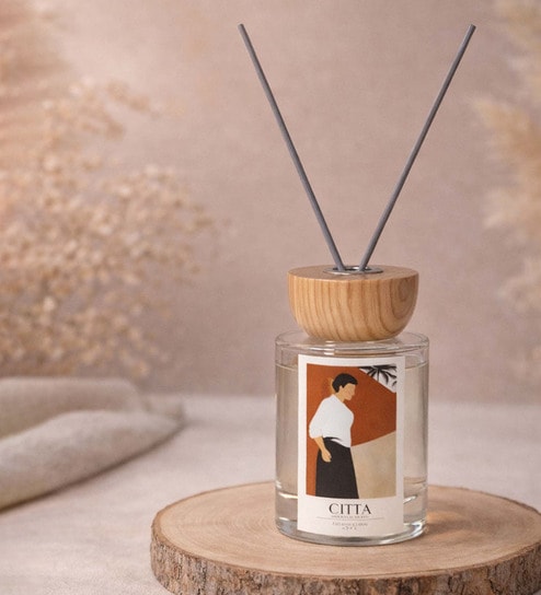Transparent French Block Aroma Reed Diffusers 150 Ml