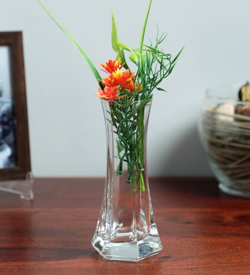 Buy Transparent Glass Capitol Vase By Bormioli Online Homeware