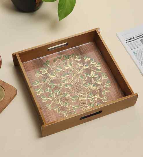 Tree of Life Square Tray - Large