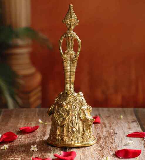 Tribal bell - Dhokra Art