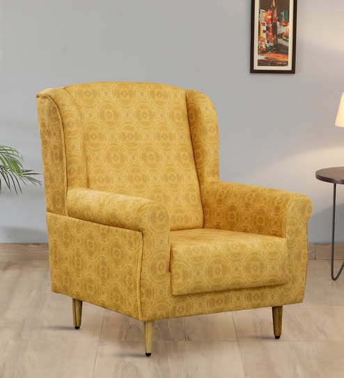 Paris velvet wingback online chair