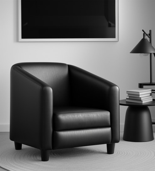 Black occasional online chair