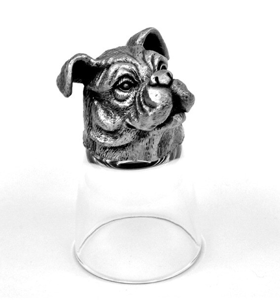 bulldog shot glasses