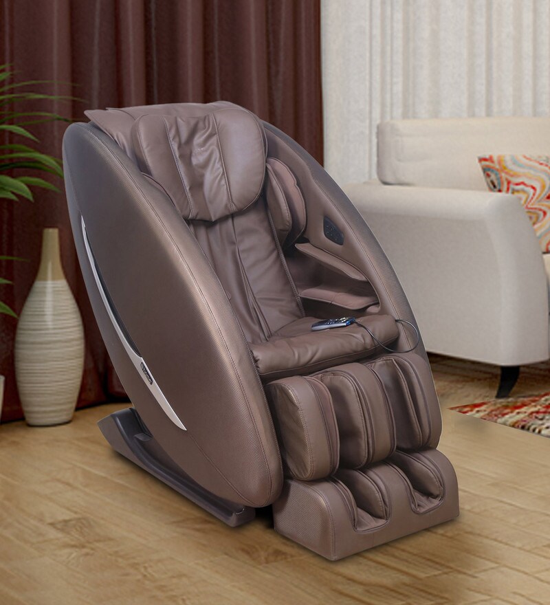 Buy Tranquil Massage Chair In Brown Finish By Home Online Manual 1