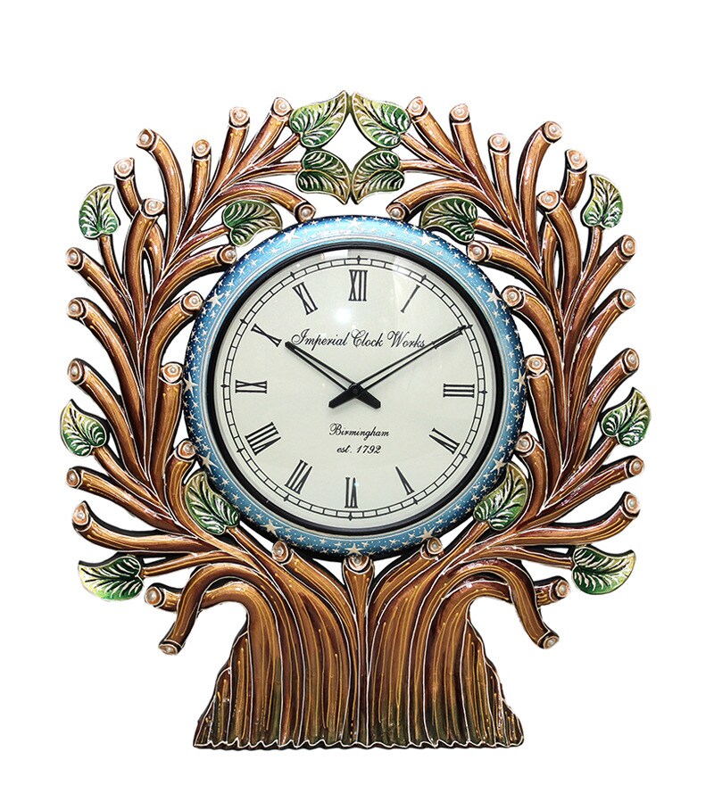 Buy Tree Wall Clock Online Traditional Wall Clocks Wall Clocks
