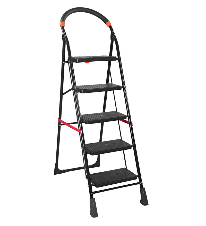 Buy Trendy Cameo Steel 5 Steps 5.3 Ft Step Ladder Online Step Ladders