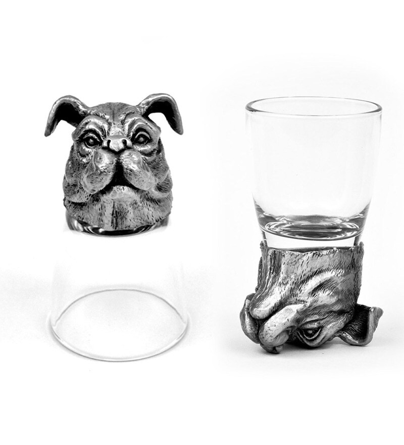 bulldog shot glasses