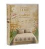 Red Medallion 144 TC Cotton King Sized Bedsheet With 2 Pillow Covers