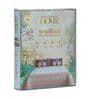 Blue Medallion 144 TC Cotton King Sized Bedsheet With 2 Pillow Covers