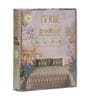Grey Paisley 144 TC Cotton King Sized Bedsheet With 2 Pillow Covers