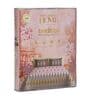 Pink Paisley 144 TC Cotton King Sized Bedsheet With 2 Pillow Covers