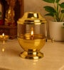 Golden Traditional Akhand Diya 250ml