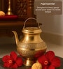 Golden Traditional Brass Kalash