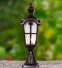 Traditional Chocolate Brown Outdoor Cast Aluminium Gate Light
