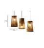 Kristin Traditional Beige and Brown Bamboo Cluster Hanging Light