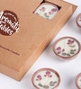 Traditional Elegance Set Of 6 Terracotta Diya Scented Candles For Diwali