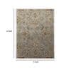 Beige Wool Vintage 4 x 6 Feet Hand Tufted Carpet