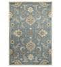 Blue Persian Wool 5 ft x 7 ft Hand Tufted Carpet