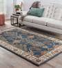 Traditional Pattern Wool Hand Tufted 8 X 10 Feet Carpet