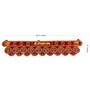 Ethnic Handmade Bandarwal Red Velvet 38 Inch Torans