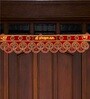 Ethnic Handmade Bandarwal Red Velvet 38 Inch Torans