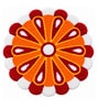Traditional Handmade Floral Rangoli Door Mat