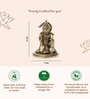 Golden Traditional Hanuman Brass Statue