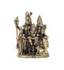 Golden Traditional Brass Lord Shiva Parivar