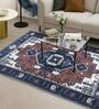 Traditional Printed Polyester 3 X 5 Feet Machine Made Carpet