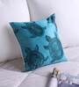 Satin Traditional Pattern 16X16 Inches Cushion Cover