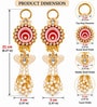 Traditional Shubh Labh Wall Hanging D cor   Pair